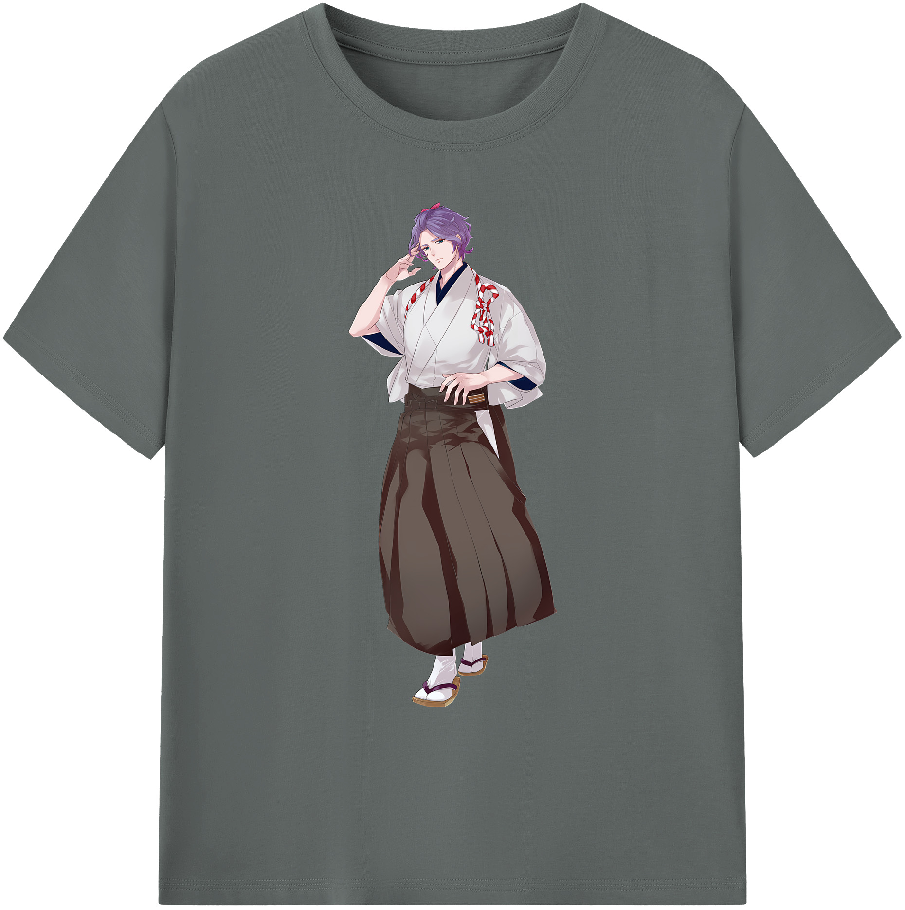 （画像用） 刀剣乱舞 Touken Ranbu 綿100％ メンズ半袖Tシャツ｜肌触りやわらか＆通気性